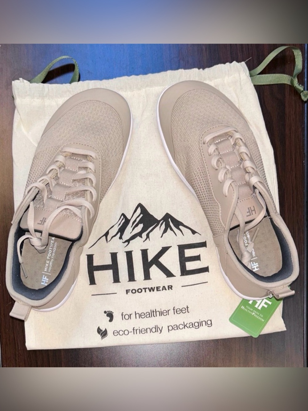 Hike Footwear Stride Unisex Hands-Off & Ergonomic Barefoot Sneakers. NWT